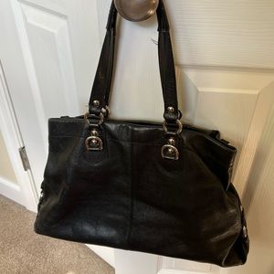 Coach black purse - great condition